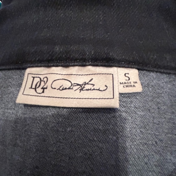 Diane Gilman black Jean jacket with big crystal buttons in excellent condition. - Picture 4 of 4